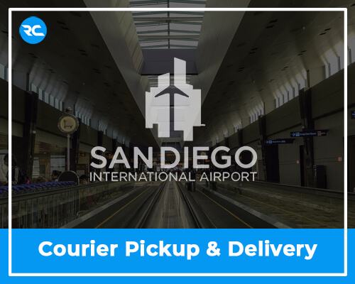 SAN Airport Courier Pickup and Delivery