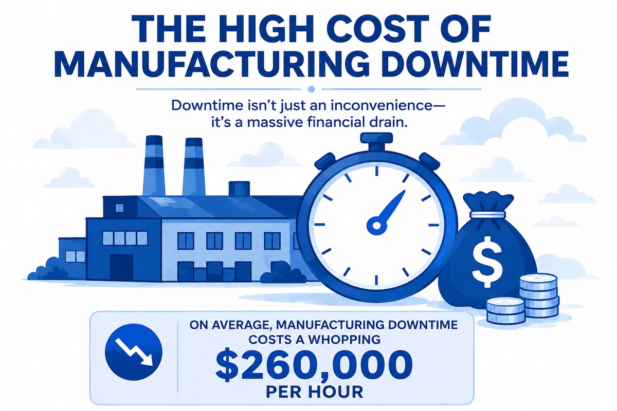 High Cost of Manufacturing Downtime