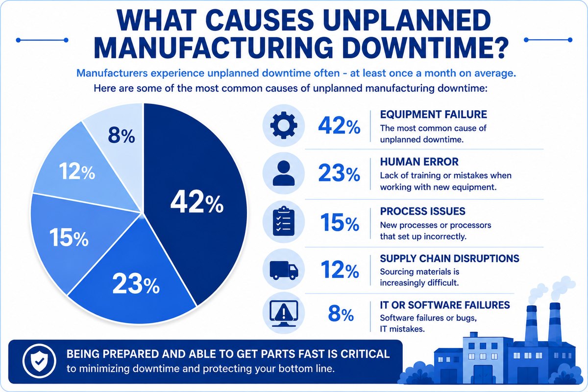 Unplanned Manufacturing Downtime Causes